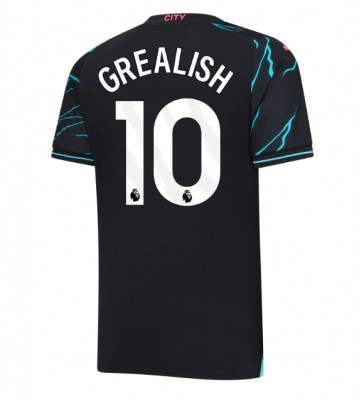 Manchester City Jack Grealish #10 Tredje trøje 2023-24 Kort ærmer